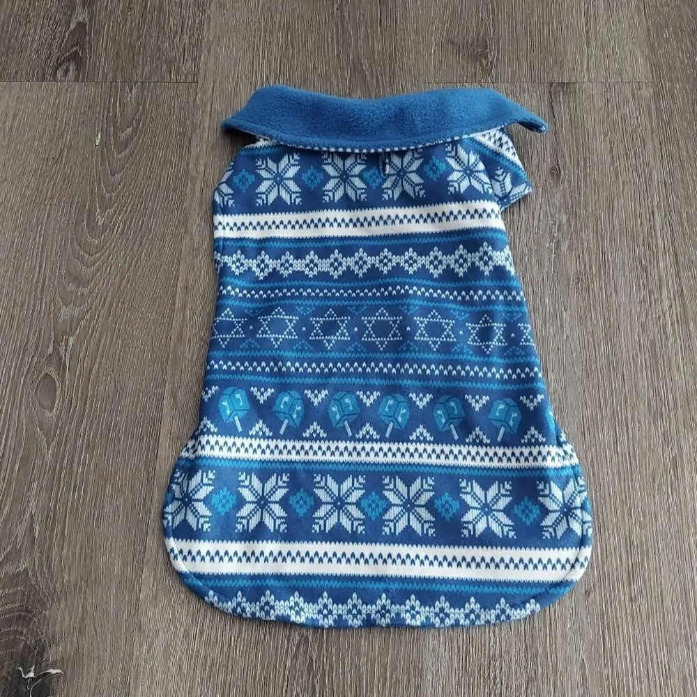 Pet Dog Holiday Snowflake Sweater Small/Medium